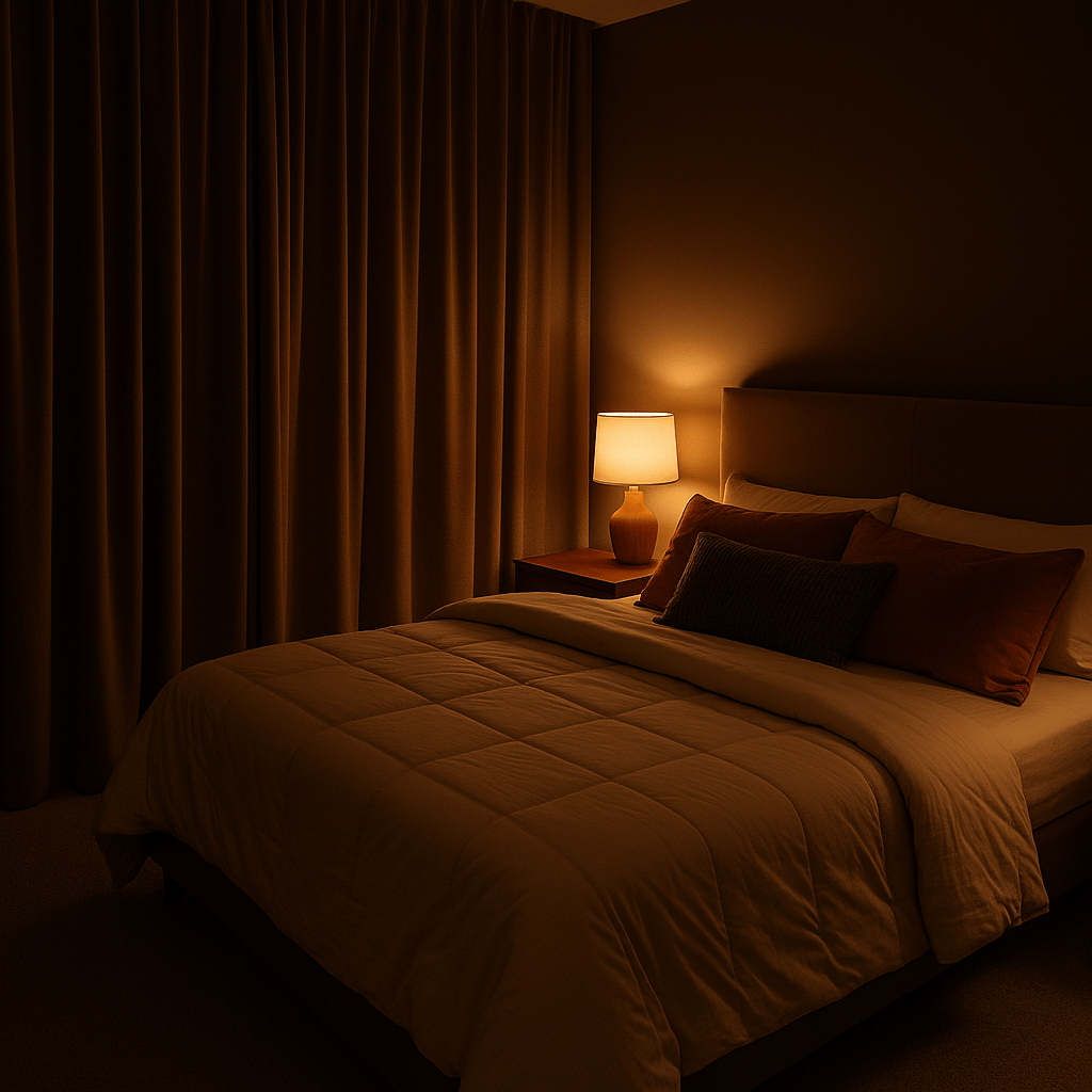 oscuridad para dormir